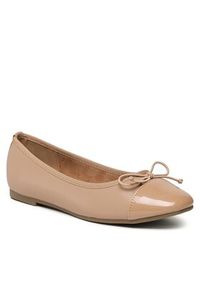 Jenny Fairy Baleriny LS5399-17A Beżowy. Kolor: beżowy. Materiał: skóra #3