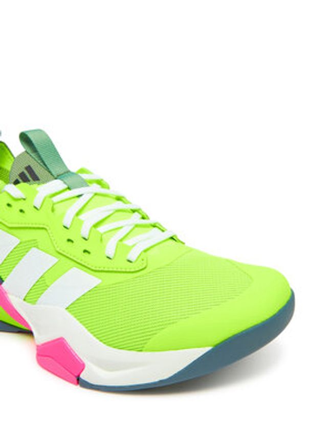 Adidas - adidas Buty na siłownię Rapidmove Adv 2 IH2707 Żółty. Kolor: żółty. Materiał: materiał. Sport: fitness