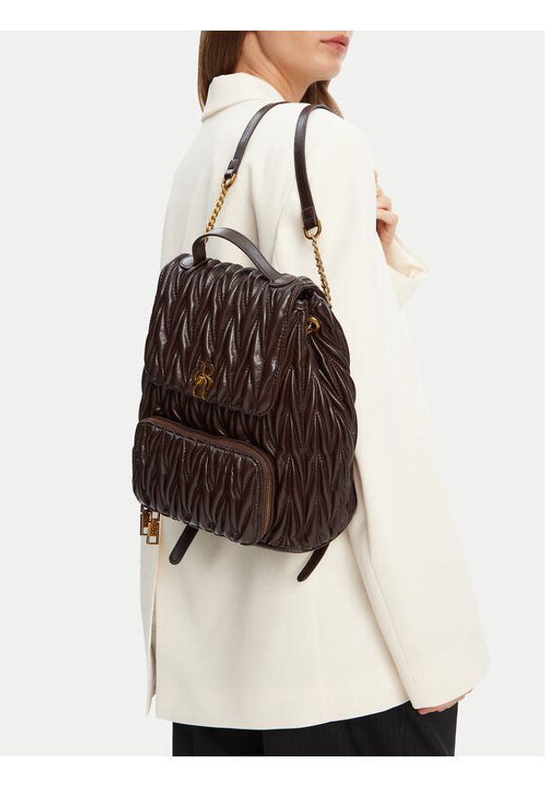 Badura Plecak CEO-ALENA-RX8847 Brązowy. Kolor: brązowy. Materiał: materiał