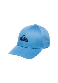 Quiksilver - Czapka dla Mężczyzn DECADES Niebieski. Kolor: szary, niebieski, wielokolorowy. Materiał: materiał, poliester, bawełna. Wzór: haft