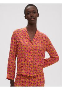 Simone Pérèle Koszulka piżamowa Songe 18S957 Różowy Wide Fit. Kolor: różowy. Materiał: wiskoza