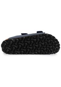 Birkenstock Klapki Arizona Kids 552903 Granatowy. Kolor: niebieski. Materiał: skóra #4