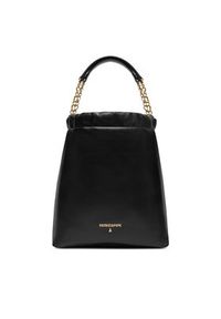 Patrizia Pepe Torebka 2B0136/L113 Czarny. Kolor: czarny. Materiał: skórzane #4
