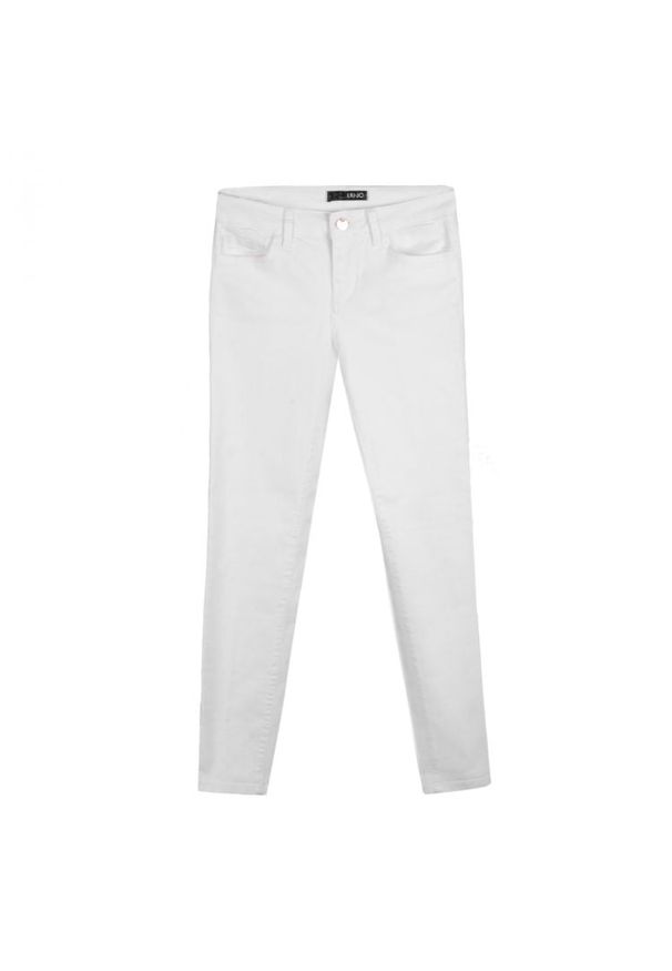 Liu Jo - Liu-Jo Spodnie "Bottom Up" | P16199 T6446 I Pant Bottom Up | Kobieta | Biały. Kolor: biały. Materiał: bawełna, elastan