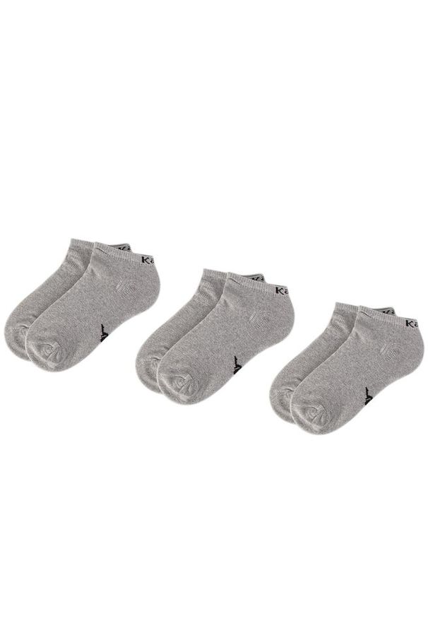 Skarpety krótkie Kappa. Kolor: szary