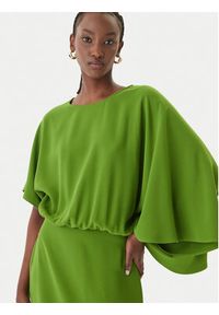 Lola Casademunt by Maite Sukienka wieczorowa MS2616028 Zielony Regular Fit. Kolor: zielony. Materiał: syntetyk. Styl: wizytowy #3