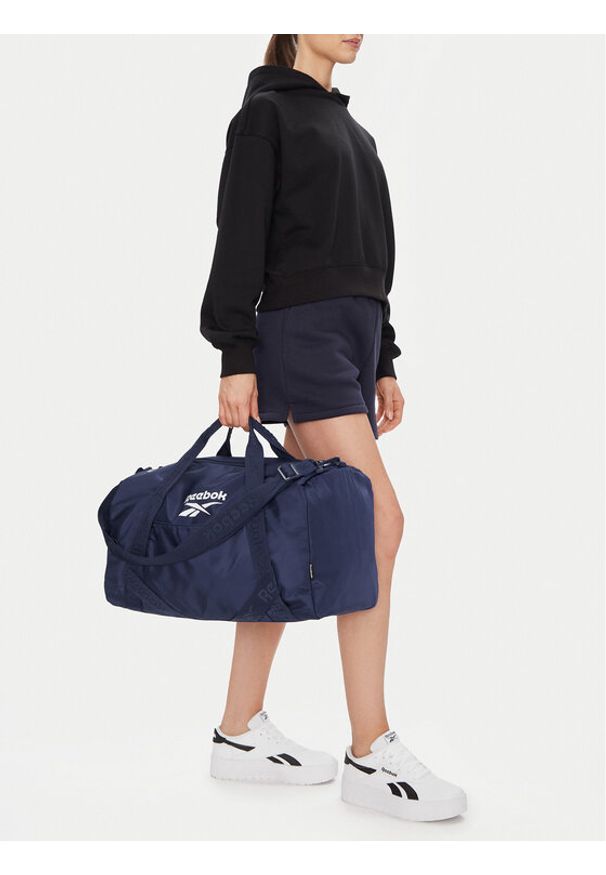 Reebok Torba sportowa C-RBK-B-001-08 Granatowy. Kolor: niebieski. Materiał: materiał