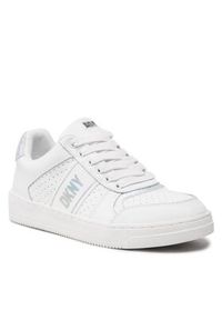 DKNY Sneakersy Odlin K4215349 Biały. Kolor: biały. Materiał: skóra #3