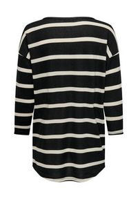 only - ONLY Bluzka 15144286 Czarny Loose Fit. Kolor: czarny. Materiał: syntetyk #3