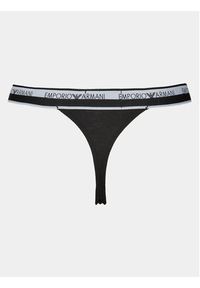 Emporio Armani Underwear Komplet 2 par stringów 164522 4R227 00020 Czarny. Kolor: czarny. Materiał: bawełna