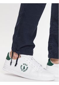 Polo Ralph Lauren Spodnie materiałowe 710877831003 Granatowy Slim Fit. Kolor: niebieski. Materiał: bawełna #4