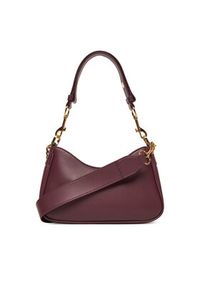 Love Moschino - LOVE MOSCHINO Torebka JC4070PP1NL1355A Bordowy. Kolor: czerwony. Materiał: skórzane #5