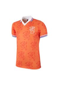 COPA FOOTBALL - Camisola de Futebol Retro Campeonato do Mundo de 1994 Holanda. Kolor: pomarańczowy, wielokolorowy, żółty. Sport: piłka nożna