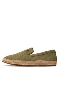 TOMMY HILFIGER - Tommy Hilfiger Espadryle Th Esapdrille Classic Suede FM0FM04984 Zielony. Kolor: zielony #5