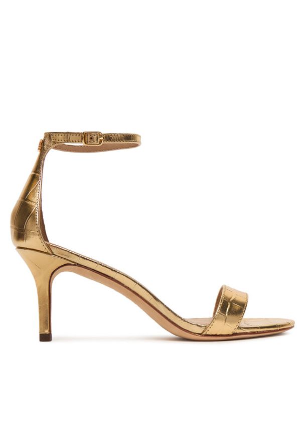 Lauren Ralph Lauren - LAUREN RALPH LAUREN Sandały Allie 802P04400001 Złoty. Kolor: złoty. Materiał: skóra