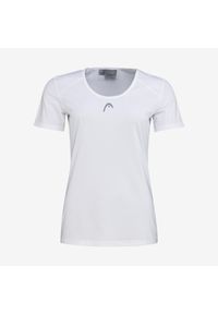 Head - T-Shirt dla dziewczynek CLUB 22 Tech. Kolor: biały. Materiał: jersey, materiał, poliester. Sport: tenis