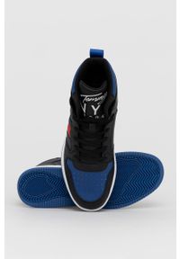 Tommy Jeans Buty kolor czarny. Nosek buta: okrągły. Zapięcie: sznurówki. Kolor: czarny. Materiał: guma #4