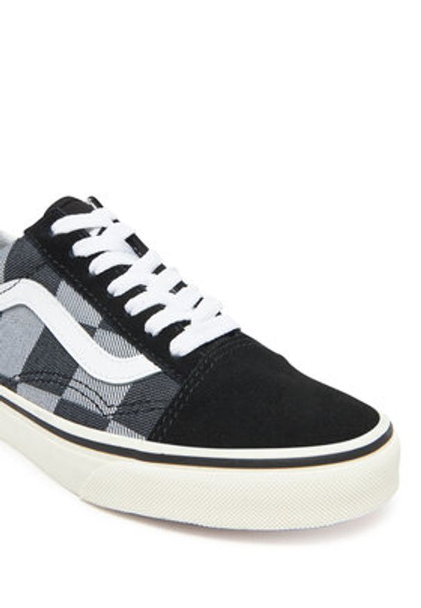 Vans Tenisówki Old Skool VN000D5NBMA1 Czarny. Kolor: czarny. Materiał: skóra