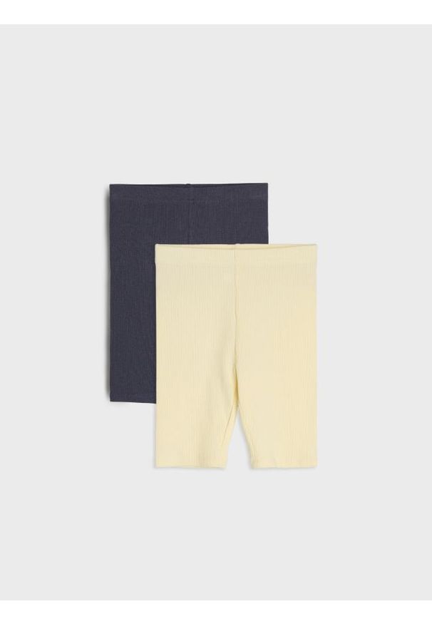 Sinsay - Bawełniane kolarki 2 pack - wielobarwny. Materiał: bawełna