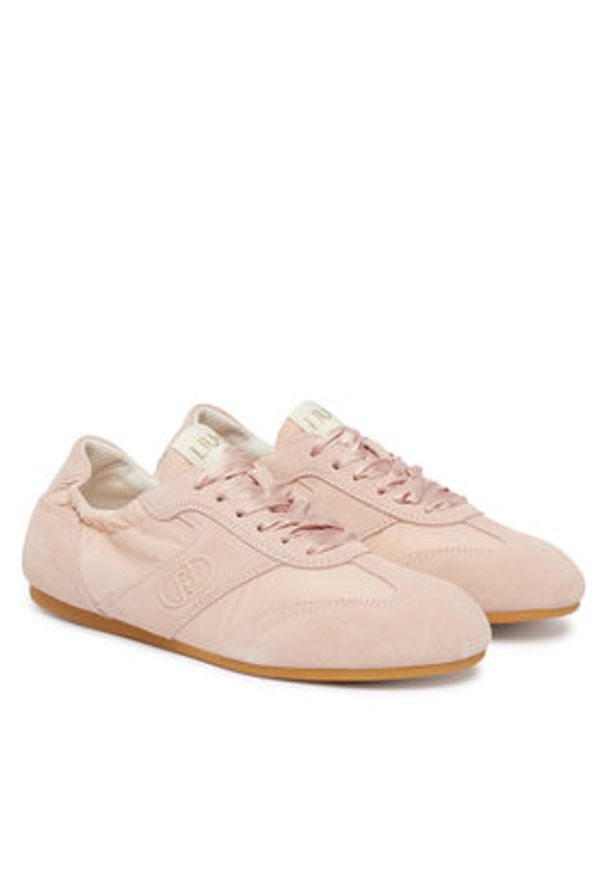 Liu Jo Sneakersy Darcey 01 BA6091 PX003 Różowy. Kolor: różowy. Materiał: zamsz, skóra