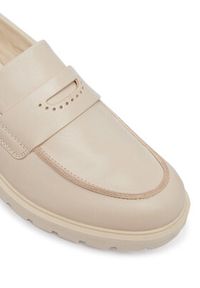 ecco - ECCO Loafersy Metropole Vienna 23133301378 Beżowy. Kolor: beżowy. Materiał: skóra #2