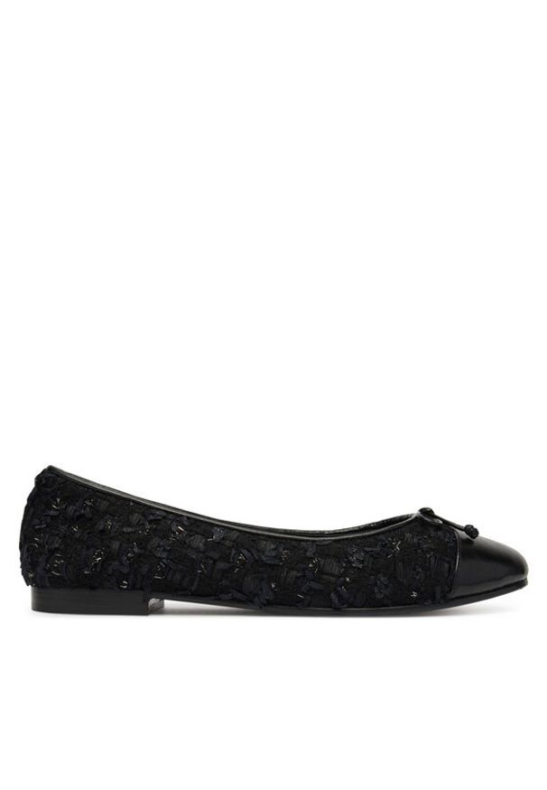 Tory Burch Baleriny 177191 Czarny. Kolor: czarny. Materiał: materiał