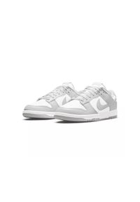 Buty do chodzenia męskie Nike Dunk Low Retro. Zapięcie: sznurówki. Kolor: szary, biały, wielokolorowy. Materiał: guma, tkanina, skóra. Szerokość cholewki: normalna. Sport: turystyka piesza