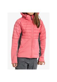 Kurtka dziewczęca Didriksons Nejlika Full Zip. Okazja: na uczelnię. Kolor: różowy #1