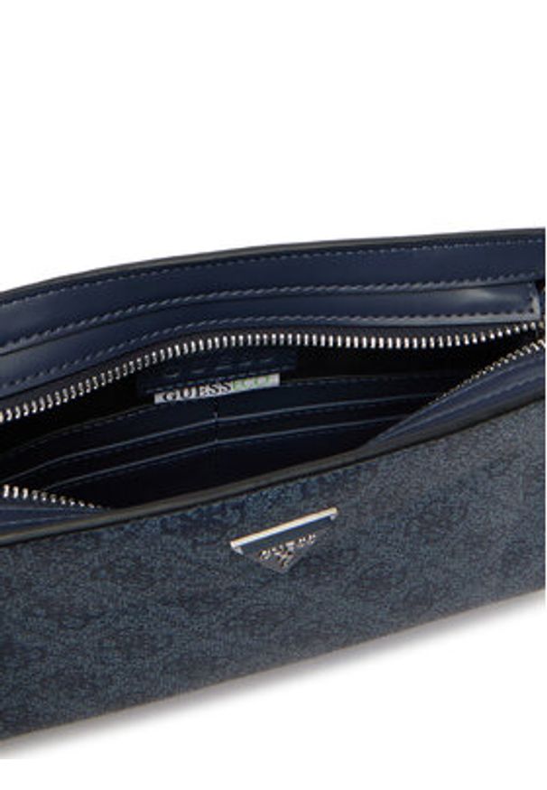 Guess Torebka HMMILO P6157 Granatowy. Kolor: niebieski. Materiał: skóra