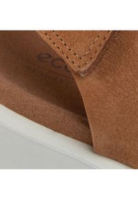 ecco - ECCO Sandały Flowt W 27360351323 Brązowy. Kolor: brązowy. Materiał: zamsz, skóra #5