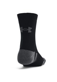 SKARPETY Under Armour Performance Cotton 3P, Dla obu płci. Kolor: czarny. Materiał: materiał, bawełna. Sport: turystyka piesza