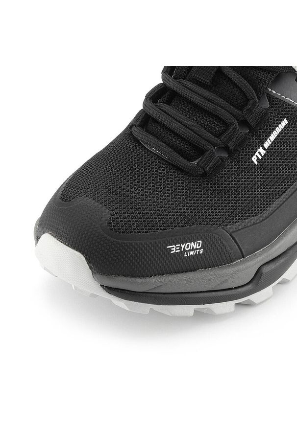 ALPINE PRO - Niskie buty terenowe wodoodporne unisex Alpine Pro Qede 2. Kolor: czarny. Styl: sportowy. Sport: turystyka piesza