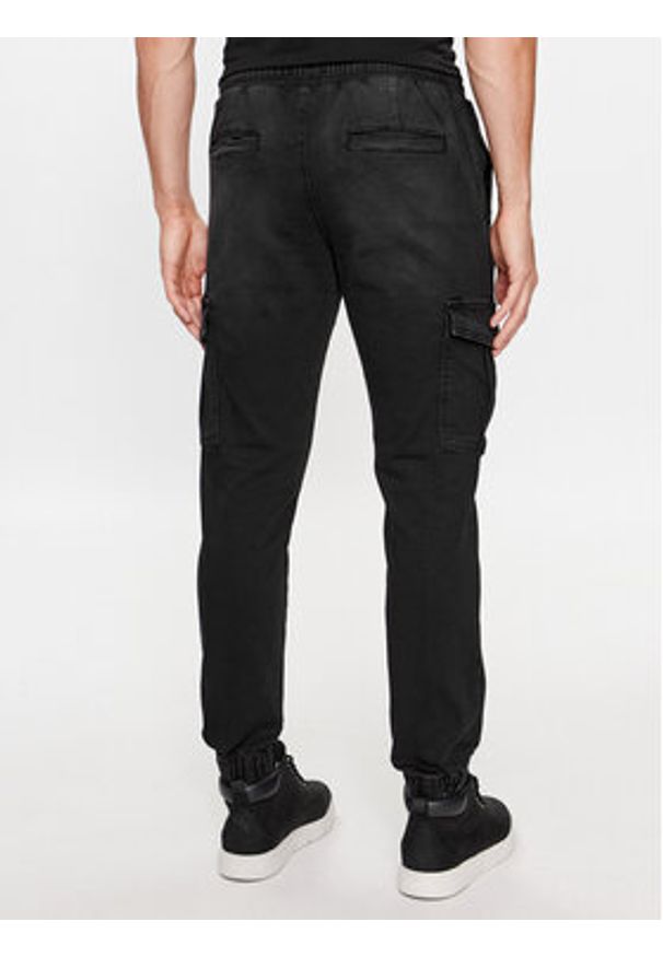 Only & Sons Spodnie materiałowe 22027398 Czarny Regular Fit. Kolor: czarny. Materiał: bawełna