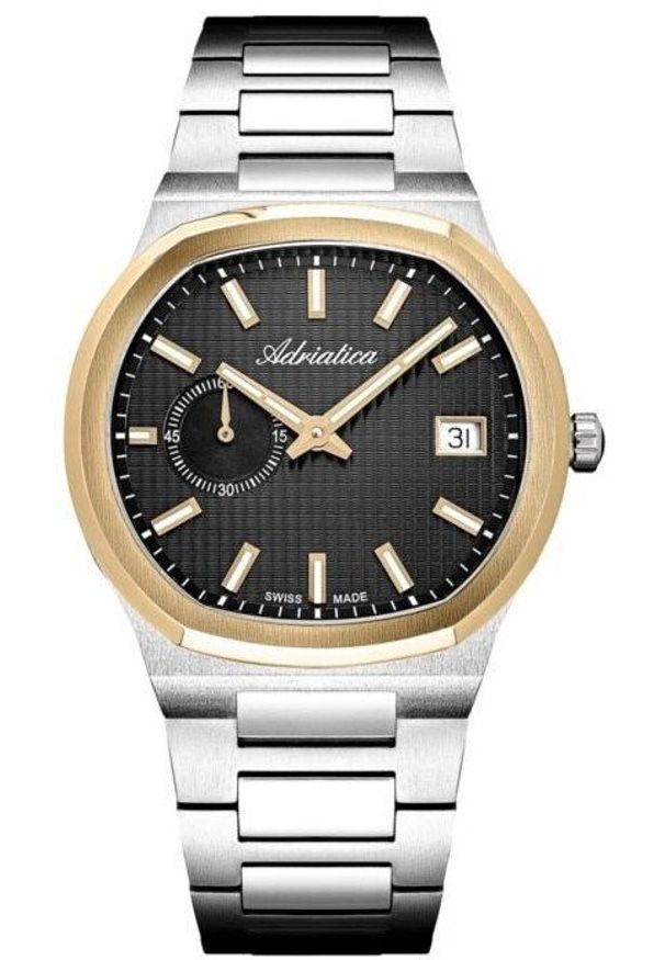 Zegarek męski Adriatica A8349.2116A srebrny. Kolor: srebrny