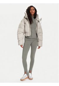 Adidas by Stella McCartney - adidas by Stella McCartney Kurtka zimowa KA0645 Szary Loose Fit. Kolor: szary. Materiał: syntetyk. Sezon: zima #5