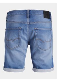 Jack & Jones - Jack&Jones Szorty jeansowe Rick Icon 12249208 Niebieski Regular Fit. Kolor: niebieski. Materiał: bawełna #6