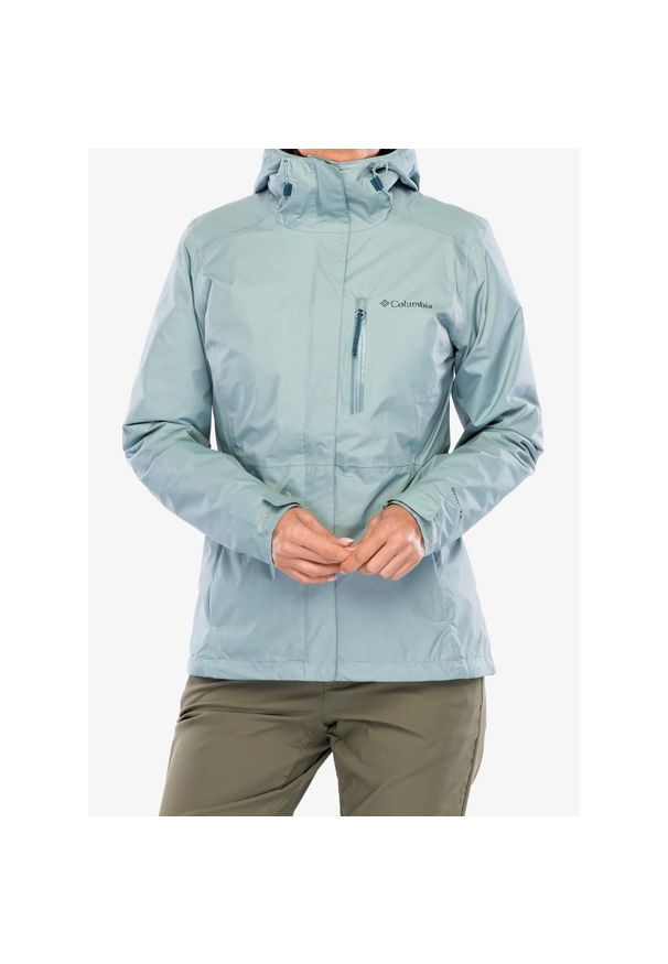 columbia - Kurtka przeciwdeszczowa damska Columbia Pouring Adventure III Jacket. Kolor: niebieski. Sport: turystyka piesza