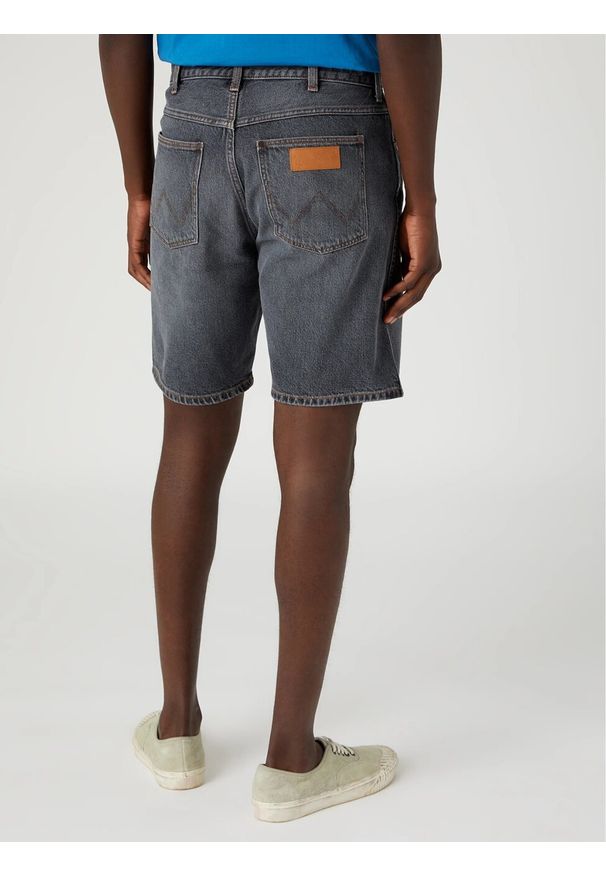 Wrangler - WRANGLER FRONTIER SHORT MĘSKIE SZORTY KRÓTKIE SPODENKI BLACK BIRD W16WEBY99 112331099. Długość: krótkie