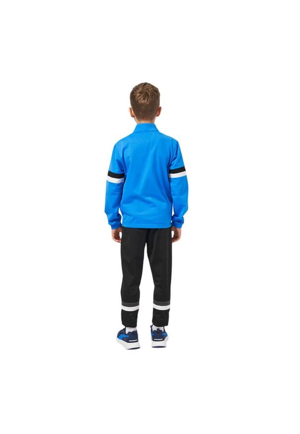 Puma - Dres Dziecięcy/dziecięcy Team Rise. Okazja: na uczelnię. Kolor: czarny, niebieski, wielokolorowy. Materiał: dresówka