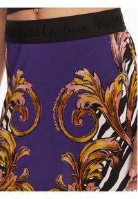 Versace Jeans Couture Spódnica ołówkowa 78HAE8P6 Fioletowy Slim Fit. Kolor: fioletowy. Materiał: wiskoza #5