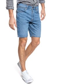 Wrangler - SPODENKI WRANGLER 5 POCKET SHORT EL ZONDA W14CQ1158. Materiał: jeans