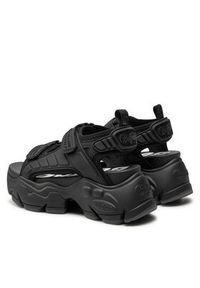 Buffalo Sandały Binary Track 1602159 Czarny. Kolor: czarny. Materiał: skóra #4