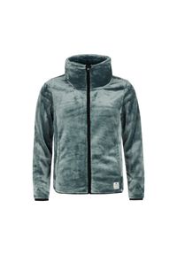 Damski polar rozpinany na całej długości Protest Vance. Kolekcja: plus size. Kolor: zielony. Materiał: polar. Sezon: zima