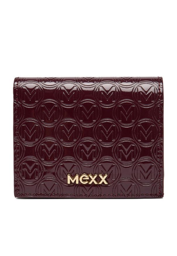 MEXX Portfel CEO-MEXX-W1-004-AW26 Bordowy. Kolor: czerwony. Materiał: skóra