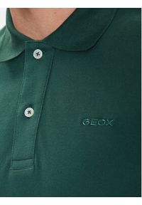 Geox Polo Piquet M3510B-T2649 F3221 Zielony Regular Fit. Typ kołnierza: polo. Kolor: zielony #5