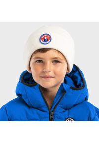 SIROKO - Czapka zimowa beanie dziecięca Yeti. Kolor: biały. Materiał: materiał. Sezon: zima. Styl: sportowy, casual #2