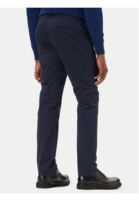 Calvin Klein Chinosy LV04LD613G Granatowy Slim Fit. Kolor: niebieski. Materiał: bawełna #4