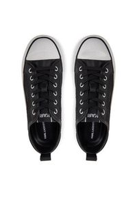 Karl Lagerfeld - KARL LAGERFELD Trampki Kampus Max III KL60611F Czarny. Kolor: czarny. Materiał: materiał #5