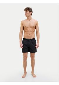 Jack & Jones - Jack&Jones Szorty kąpielowe Maui 12272776 Czarny Regular Fit. Kolor: czarny. Materiał: syntetyk #5