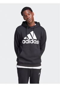 Adidas - adidas Bluza IB4024 Czarny Regular Fit. Kolor: czarny. Materiał: bawełna